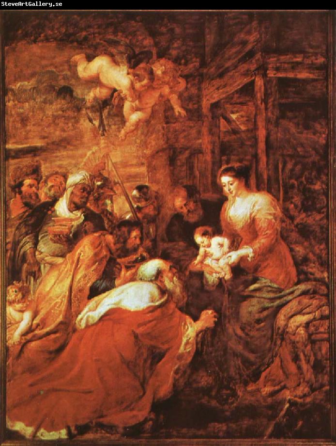 Peter Paul Rubens The Adoration of the kings